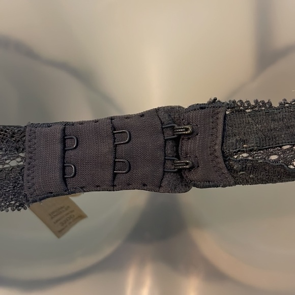 Victoria's Secret Dream Angels Lined Demi Padded Underwire Gray Bra 32DD - Picture 13 of 16